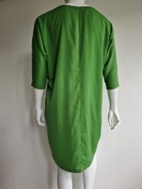 La Dress jurk. Maat XXL. Appeltjesgroen.