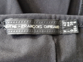 Marithé & Francois Girbaud rok. Maat 38, Zwart.