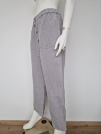 Trix en Rees pantalon Ulla. Maat M. Lichtgrijs.
