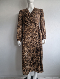 Twinset maxi dress. It.maat 48. Dierenprint.