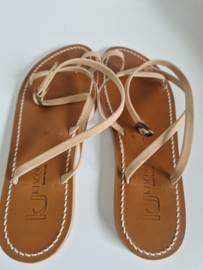 K.Jacques Saint-Tropez Loki F sandalen. Maat 40, Beige.