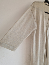 Luisa Cerano vest. Maat 40, Beige/goud