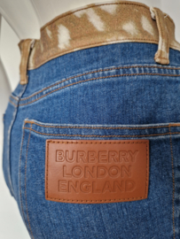 Burberry mid rise skinny. Maat 29, blauw.