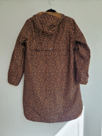 Joules regenjas. Maat 38, Bruin/luipaardprint.