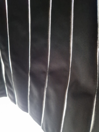 Marella vest/jasje. Maat 38, Zwart/vegan leer.