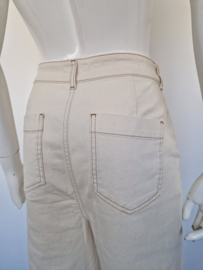 King Louie Marcie Pants. Maat 38. Ecru/ivory