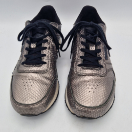 Woden sneakers. Maat 40, Metallic leer
