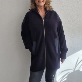 Arket vest. Maat M. Donkerblauw/wol.