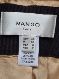 Mango Suit blazer.Mt. 38. Beige/ linnen.