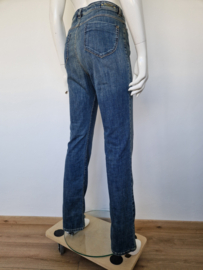 Max Mara Weekend straight jeans. Maat 40, Blauw.