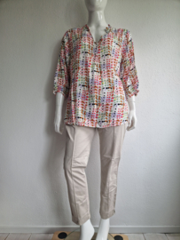 Paprika blouse top. Maat 4, All over print.