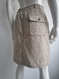Mat de Misaine rok. Maat 36/38, Beige gemêleerd.