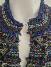 Riani vest. Maat 38, Bouclé/wol.