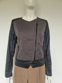 Drykorn jasje |Maat 4 | Grijs/leatherlook|