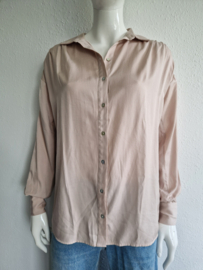 Msch Copenhagen blouse. Maat XS/S. Beige.