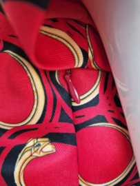 Roberto Cavalli Class designerjurk. Maat 38 Rood
