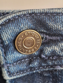 Etiquett Bootcut jeans Grace. Maat 28/34, Donkerblauw.