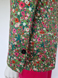Marc Cain Blazer met bloemendessin – maat N2