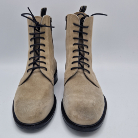 Floris van Bommel enkellaarsjes. Maat 37,Beige/suède.
