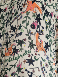Pom Amsterdam blouse. Maat 38, Print.