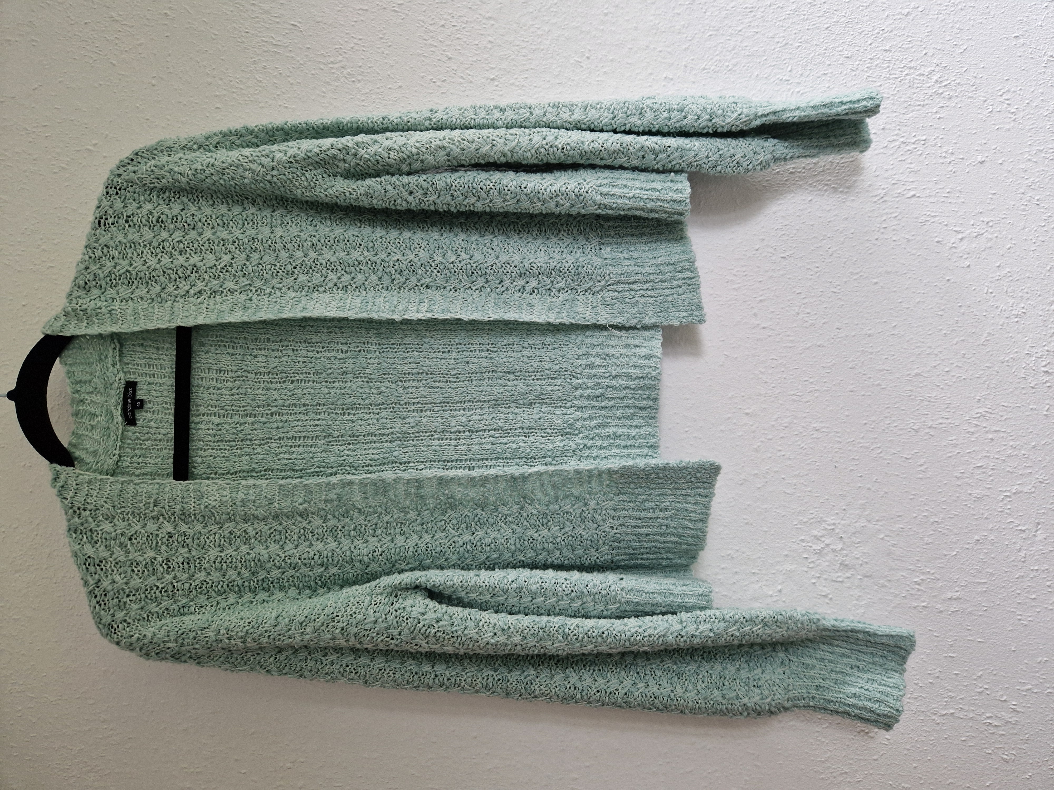 Caroline Biss vest. Maat 40. Zeegroen.