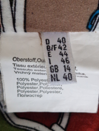 White Label teddy jas. Maat 40, Lichtgrijs.