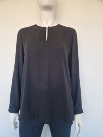 Sem Per Lei blouse. Maat 42, Zwart.