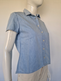 Closed denim blouse XS. Lichtblauw