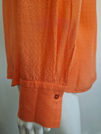 Gustav blouse. Maat 44, Koraal.