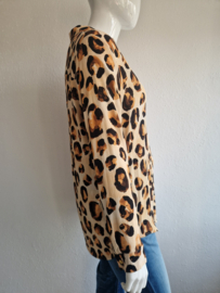 Fabienne Chapot blouse Lily Cato. Maat 42, Bruintinten.