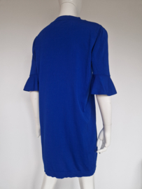 COS jurkje met volantmouwen. Maat M. Kobaltblauw.