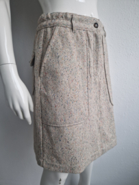 Mat de Misaine rok. Maat 36/38, Beige gemêleerd.