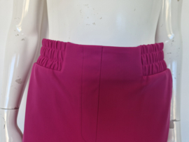 Studio Anneloes travelstof broek fuchsia roze. Maat M