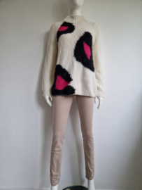 Geisha skinny. Maat 38, Beige.