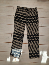 Cambio pantalon  Joy. Maat 38, Antraciet/crème.