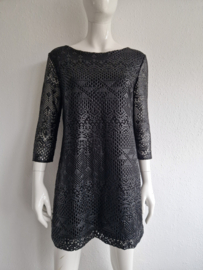 Ana Alcazar tuniek. Maat 40. Zwart/kant.