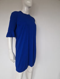 COS jurkje met volantmouwen. Maat M. Kobaltblauw.