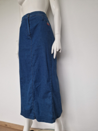 Saint James denim maxi rok. Maat 38/40, Blauw.