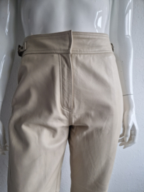 Scotch & Soda broek. Maat 40. Beige/leer.