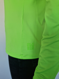 Marc Cain Sports top met col |  Maat S | Neon groen |