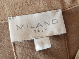Milano Italy blouse. Maat L. Karamel.