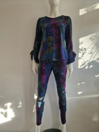 Studio Anneloes pantalon. Maat M. All over print/travelstof.