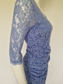 Marc Cain Kanten Jurk N2 /34/ 36 Lichtblauw