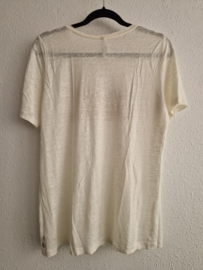 Summum Woman shirt. Maat M. Crème/goud