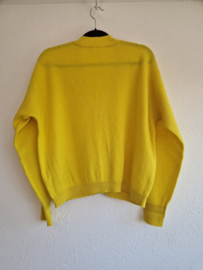 American Vintage vest. Maat M/L. Geel/merino wol.