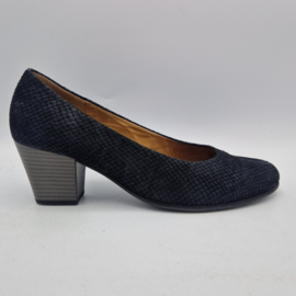 Gabor pumps. Maat 6,5, Zwart/leer.