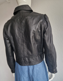 Ibana jasje Jezebell. Maat 38, Zwart/leer.