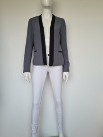 Maison Scotch blazer. Mt. 3. Grijs/zwart.