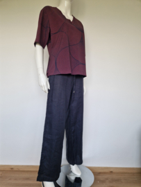 Esprit pantalon. Maat 40/32, Zwart/linnen