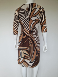 Expresso jurk grafische print. Maat L.